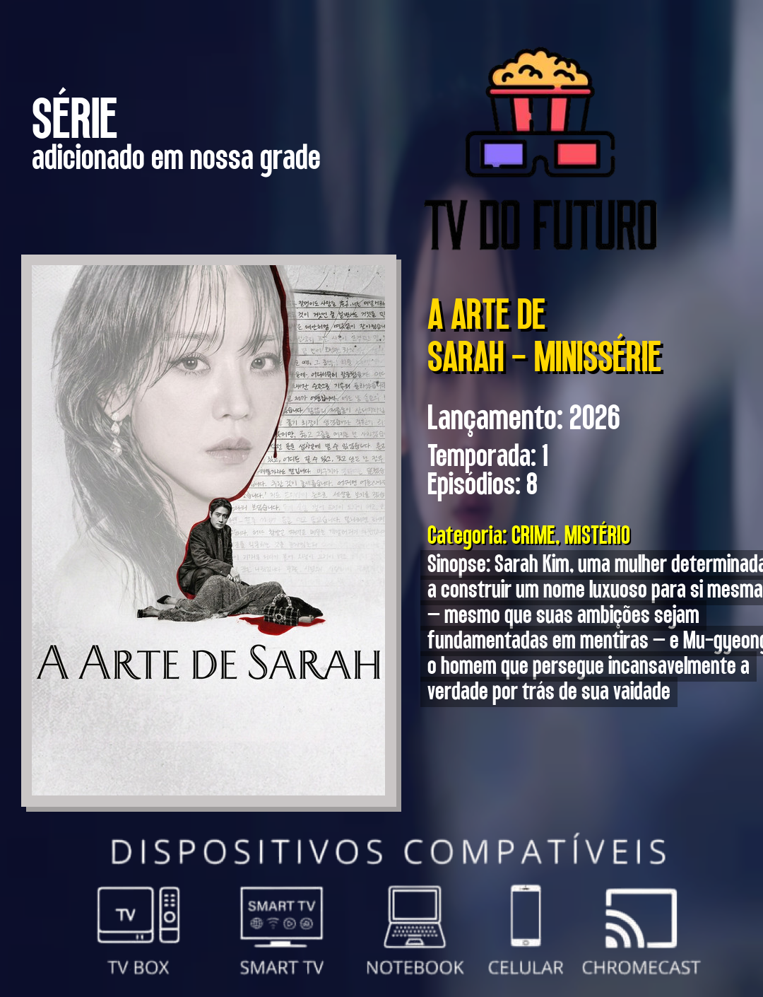 A Arte de Sarah - Minissérie (2016)