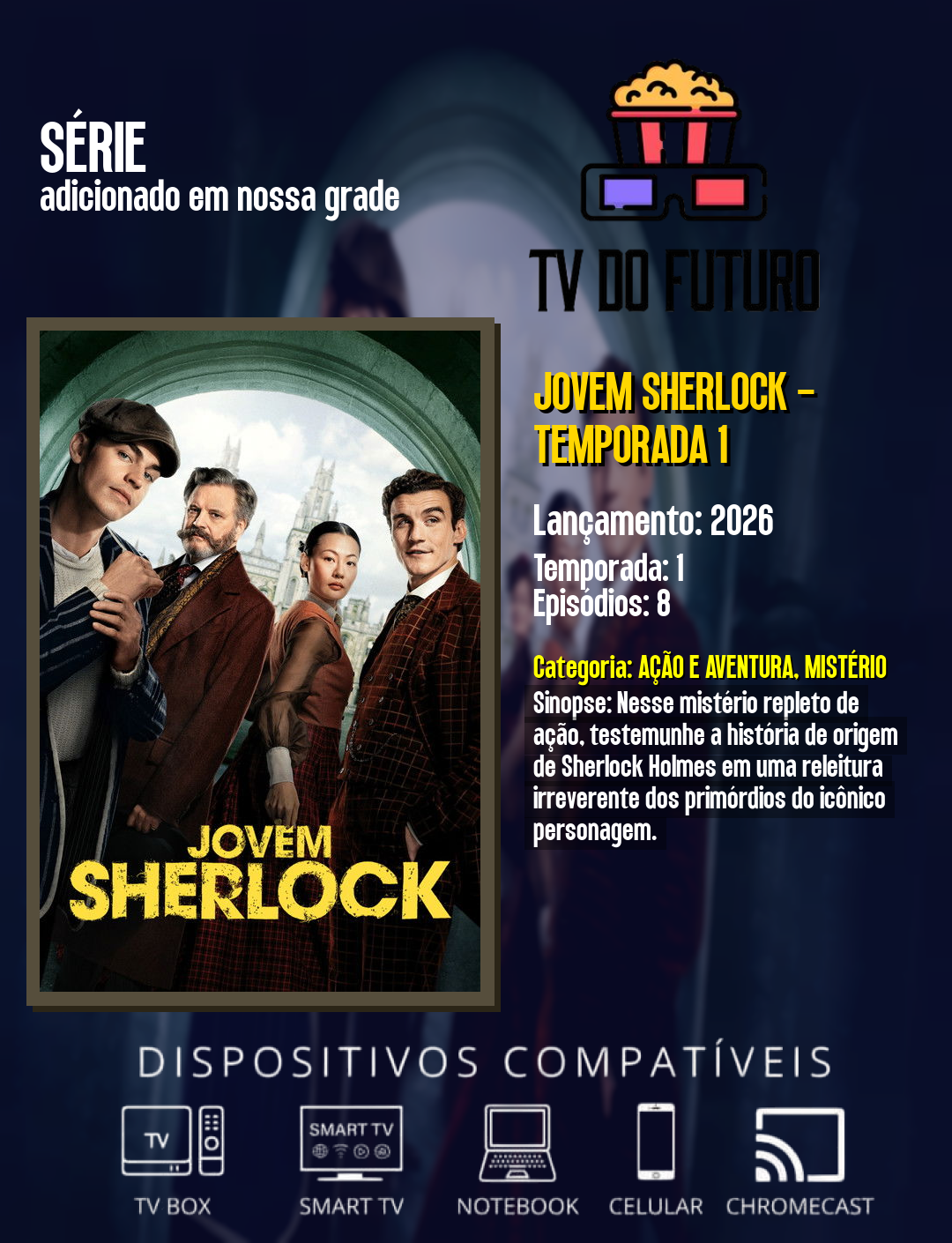 Jovem Sherlock - (2016)