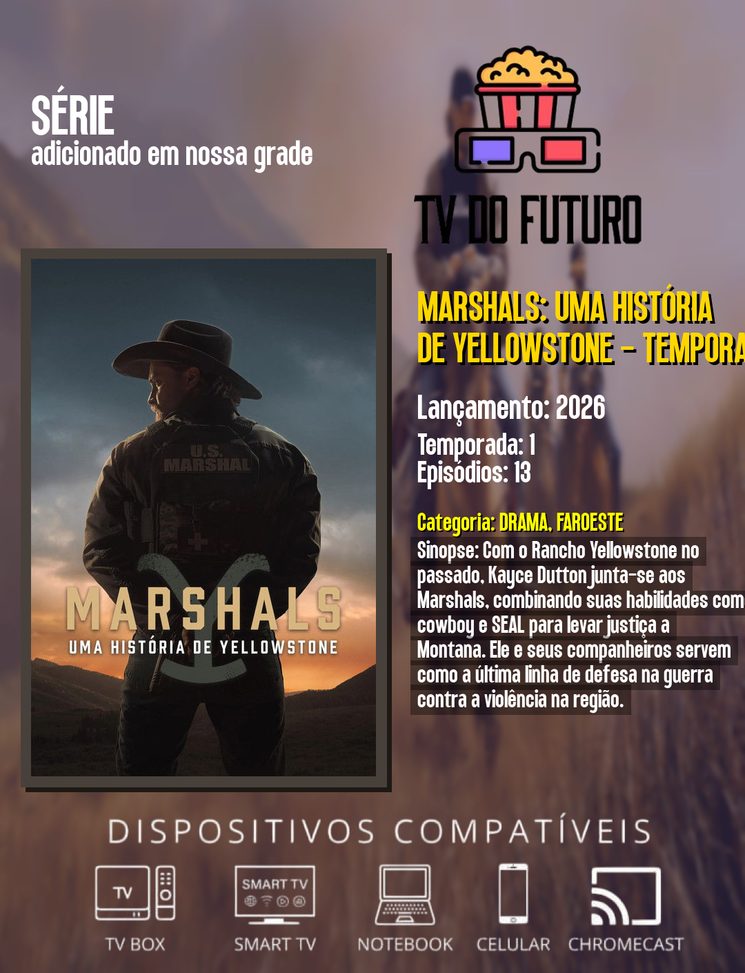 Marshals - Uma Hitória de Yellowstone (2016)